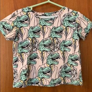 T-Rex in a business suit tshirt